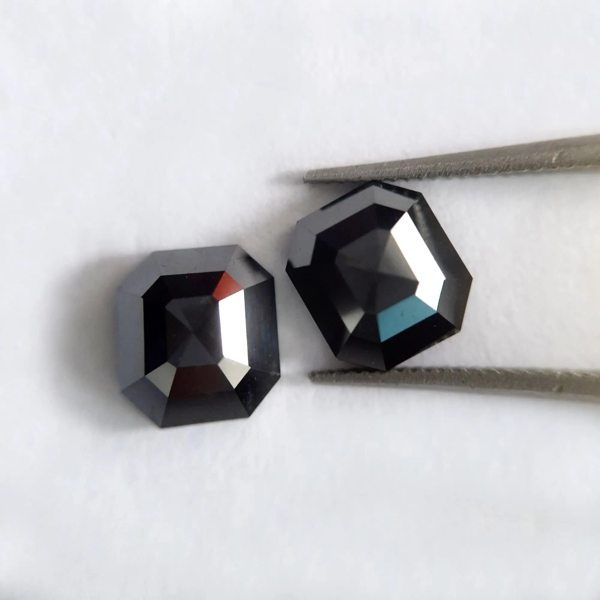 Black Diamond Emerald Cut