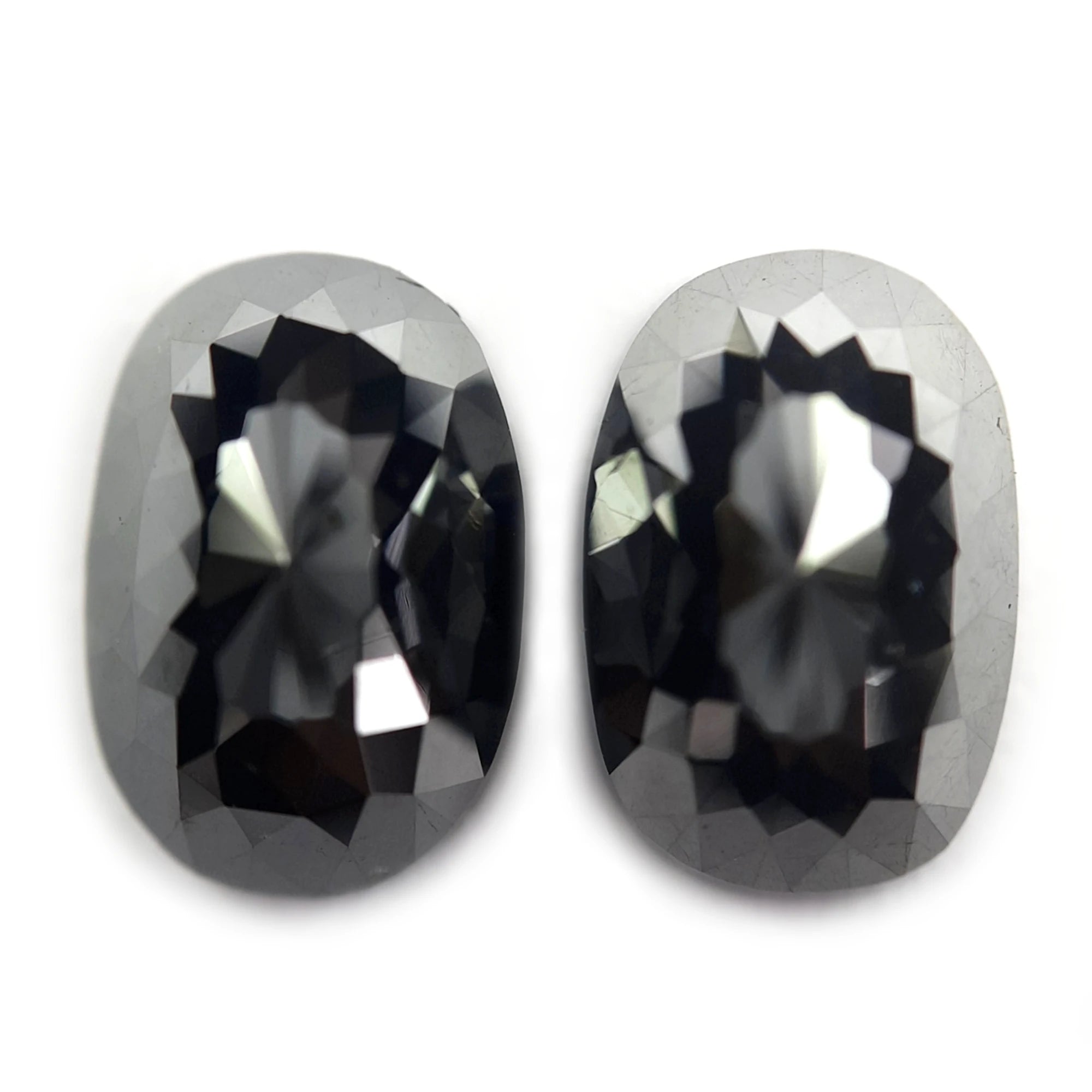 Black Diamond Oval Shape