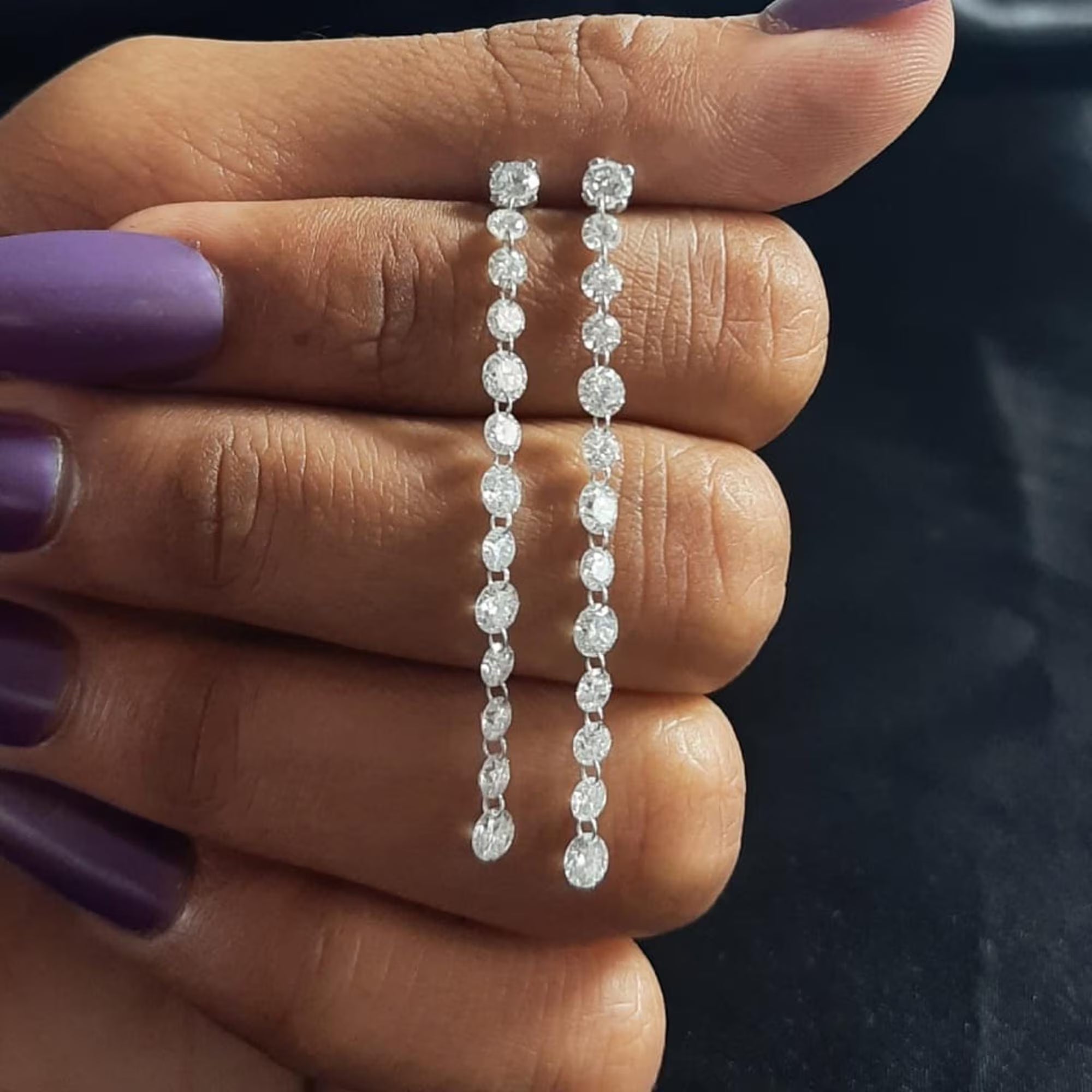3.30 & 2.75 Mm Lab Diamonds 1.7 Inch