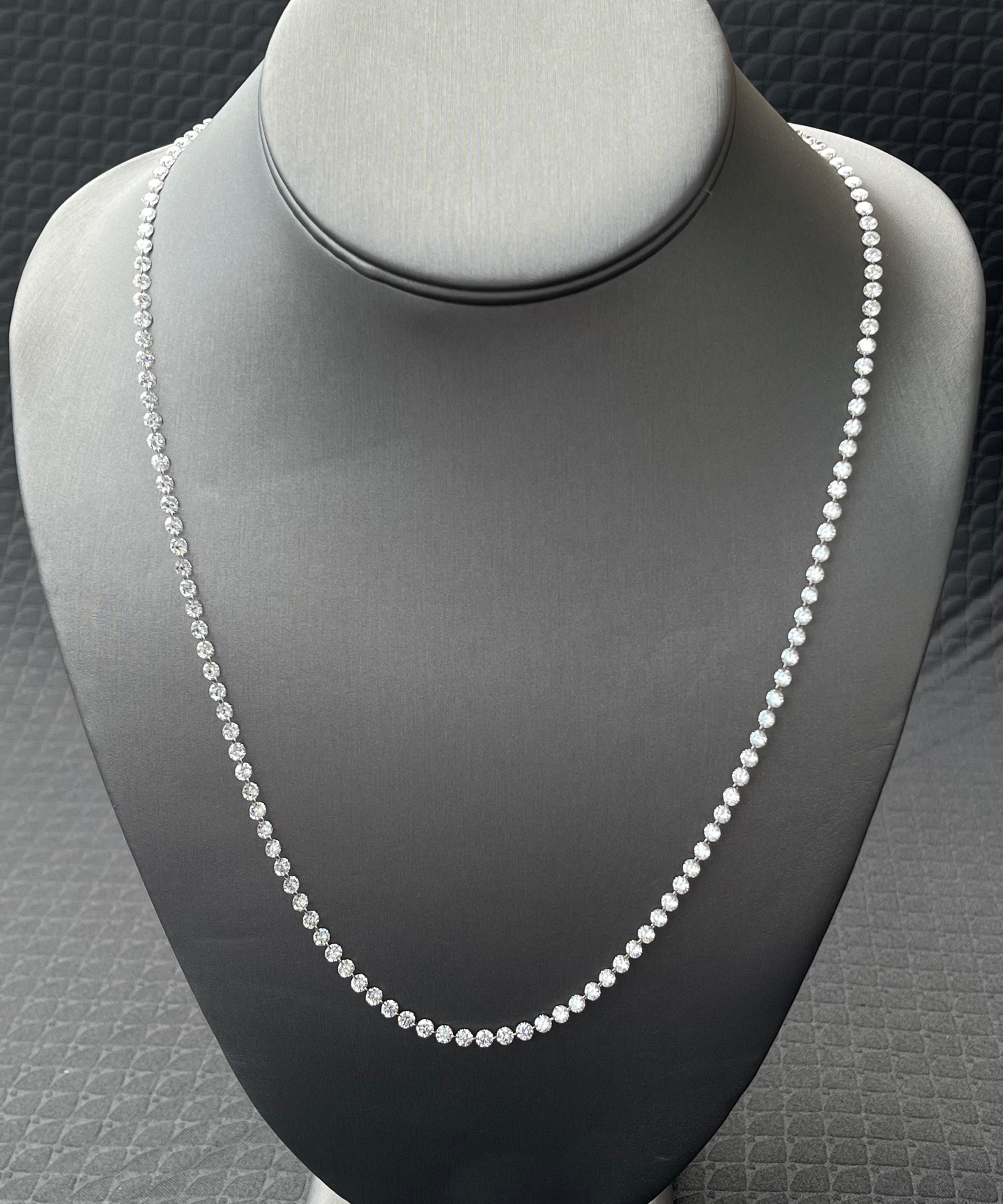 Lab Diamond Necklace for Women