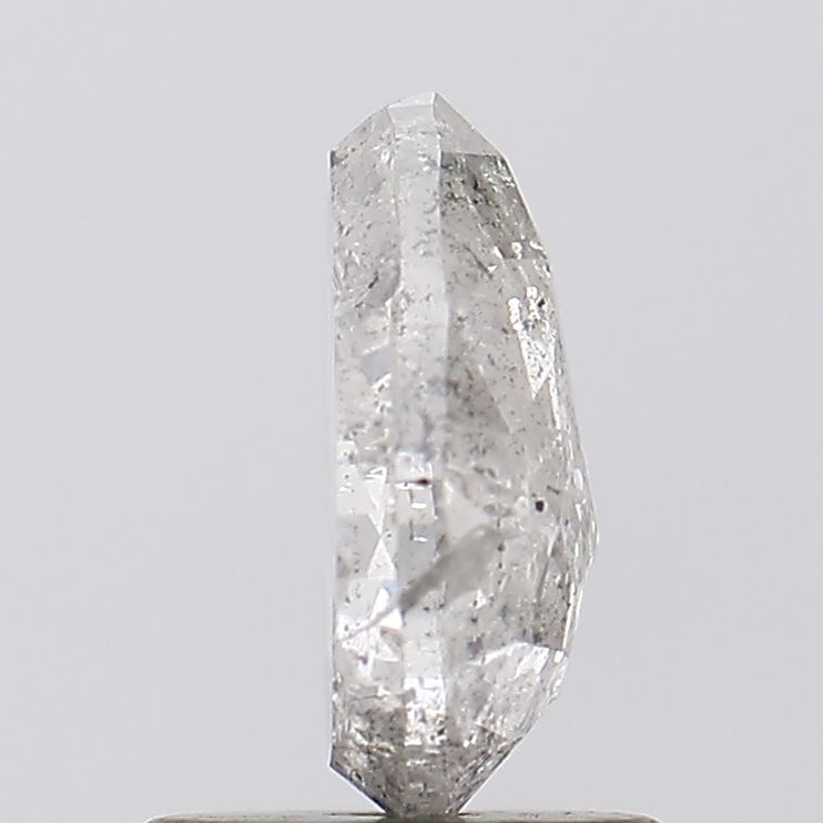 1.25 Carat Loose Pear Shape Salt And Pepper Diamond For Engagement Ring