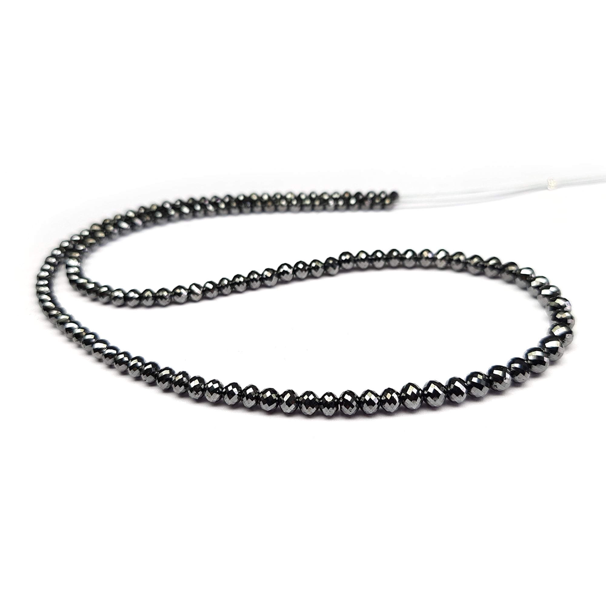 Faceted Diamond Beads