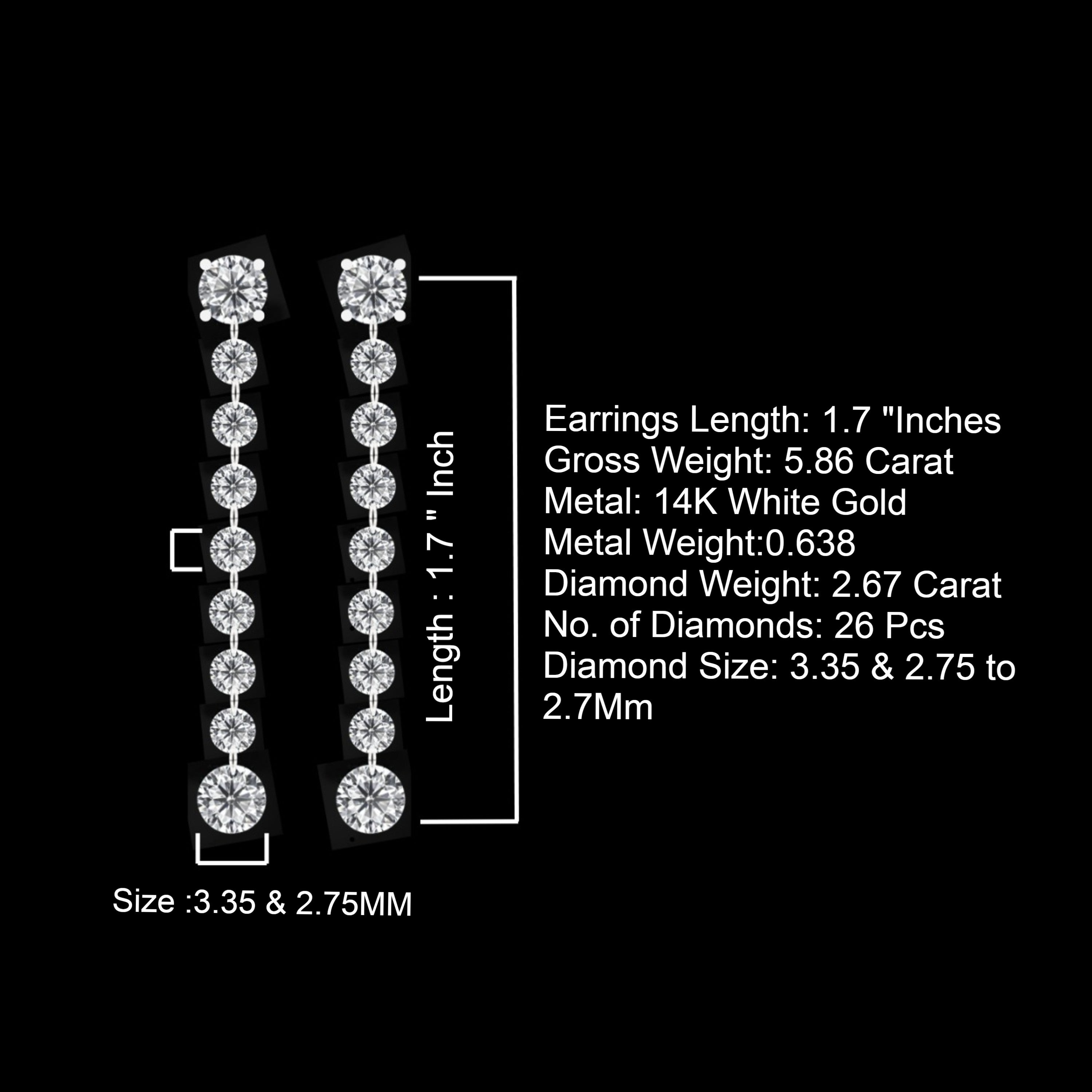 3.35 & 2.7 Mm Lab Diamonds