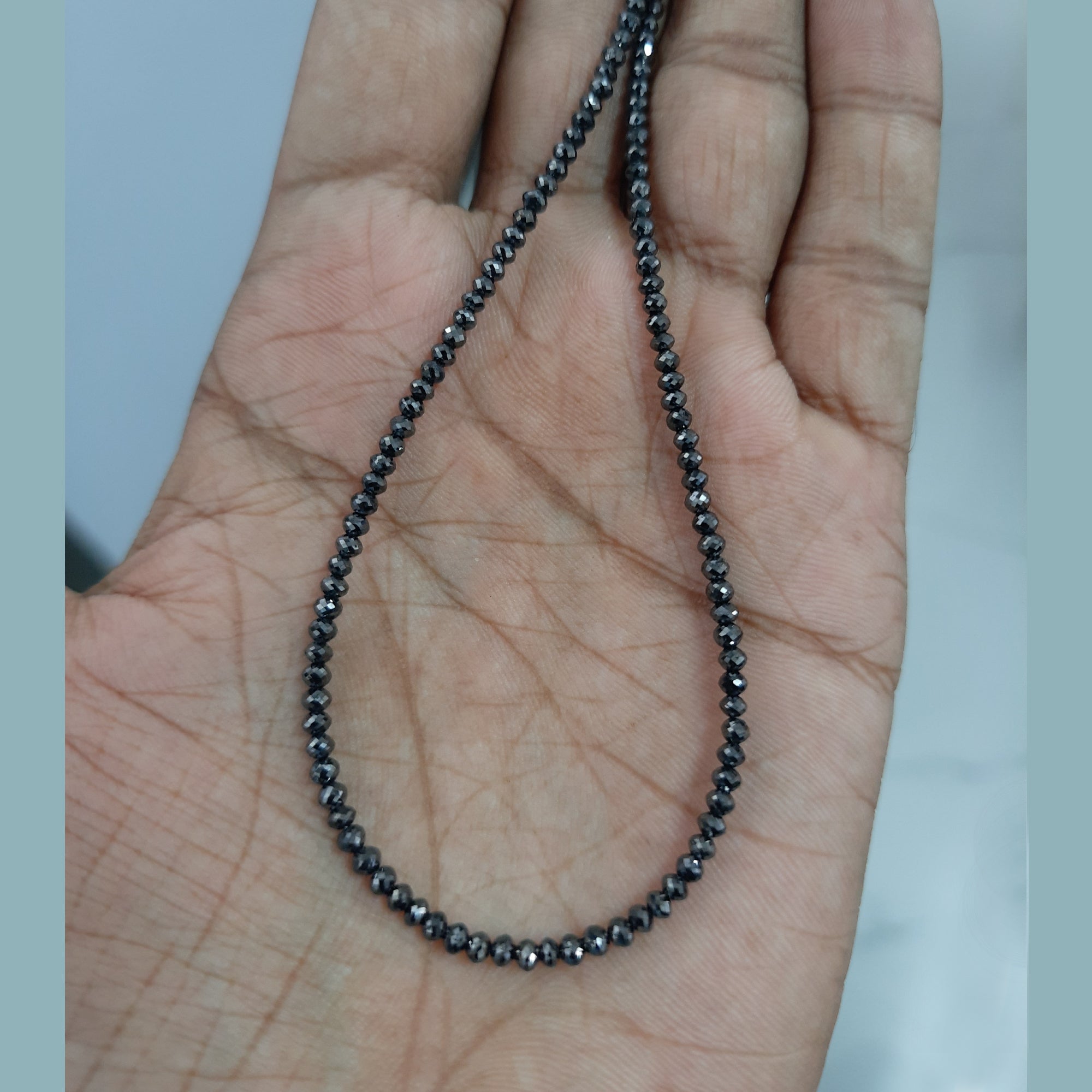 Faceted Diamond Beads