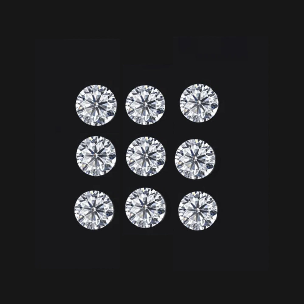 2.0 MM Round Cut Lab Grown Diamonds for Sale
