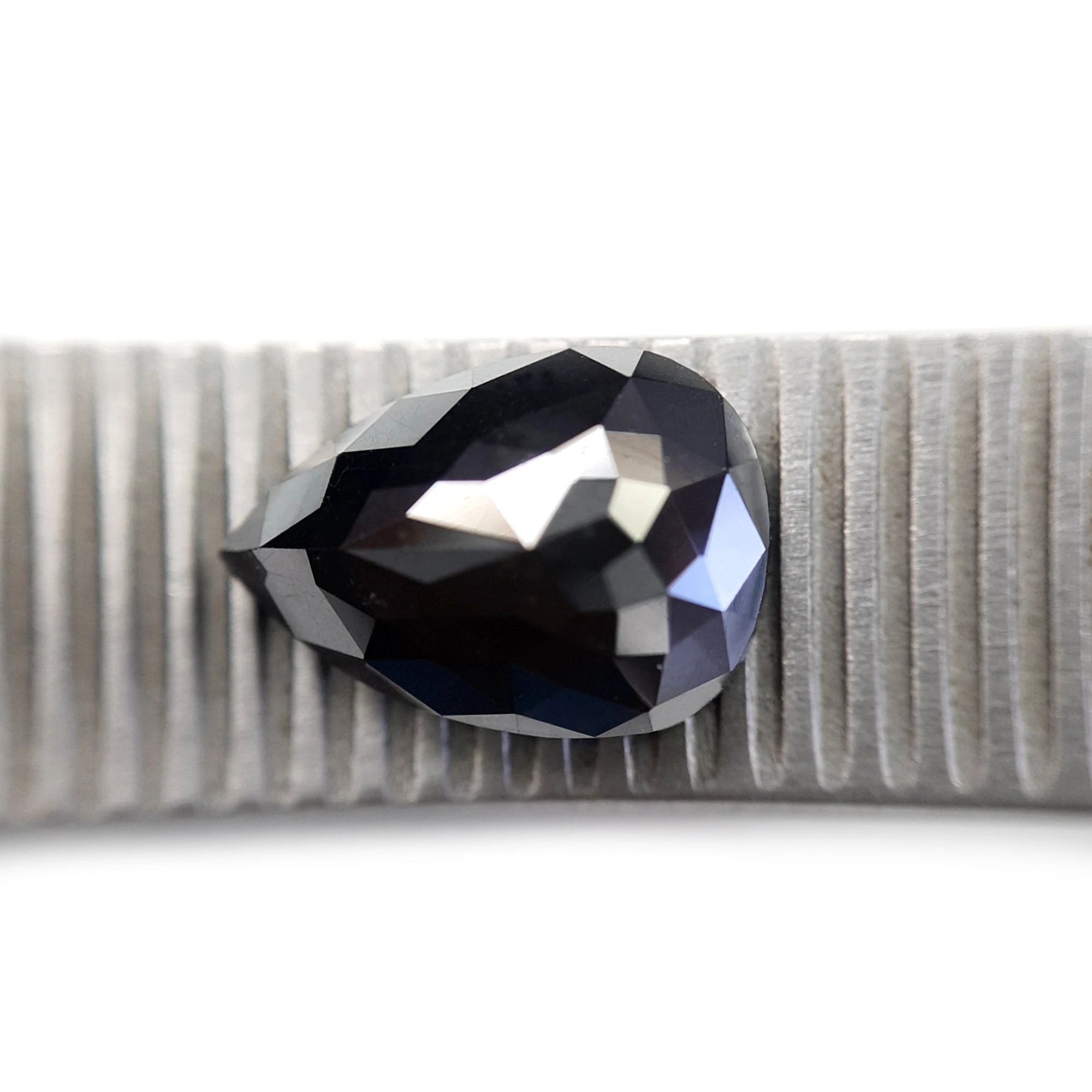 Pear Shape Black Diamond 