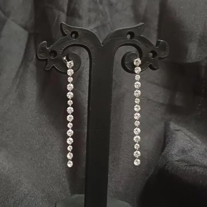 Drilled  Earring /14k Gold 3.20 & 2.50 Mm