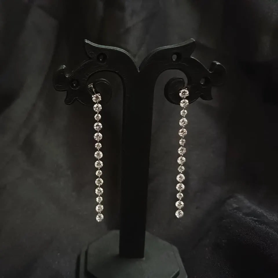 Drilled  Earring /14k Gold 3.20 & 2.50 Mm