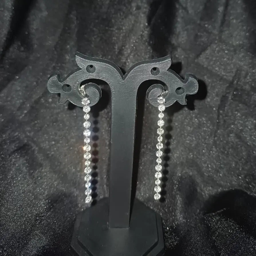 Drilled  Earring /14k Gold 3.20 & 2.50 Mm