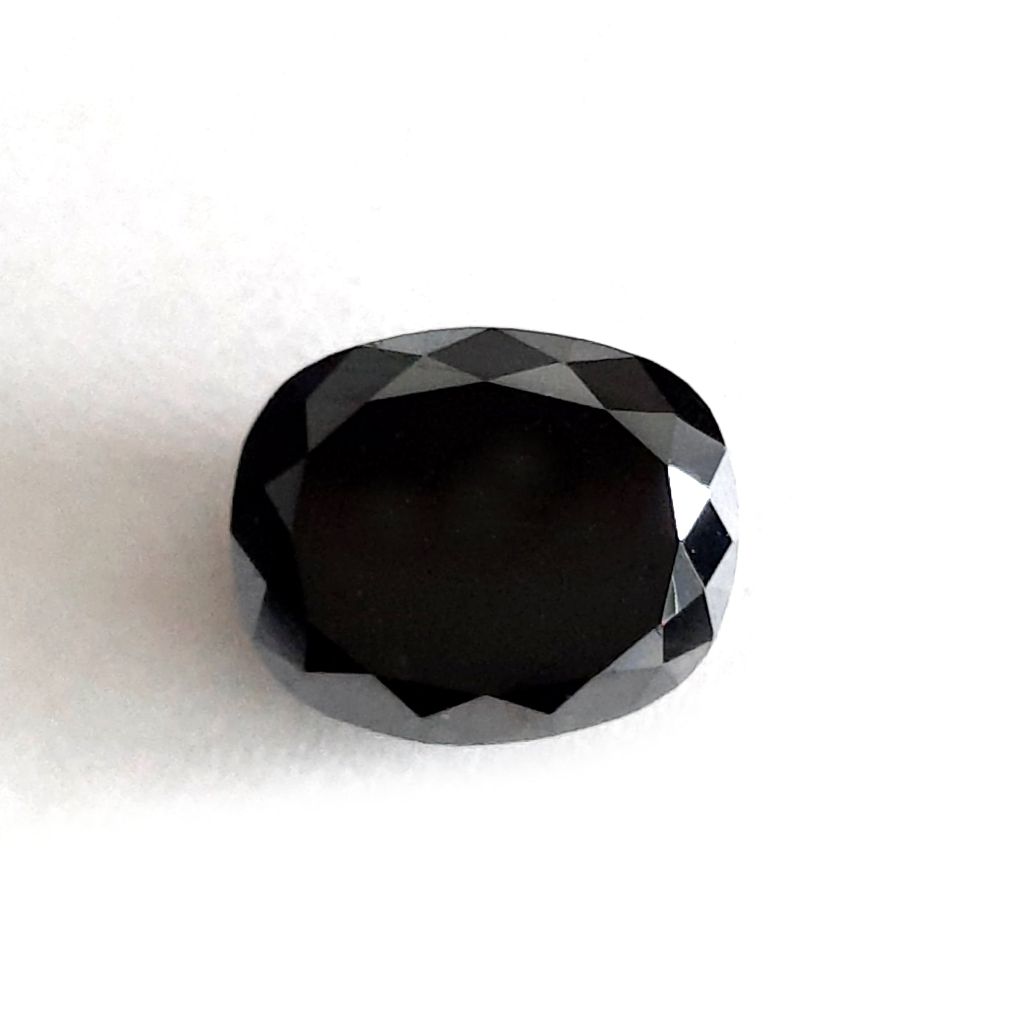 Oval Cut Black Diamond