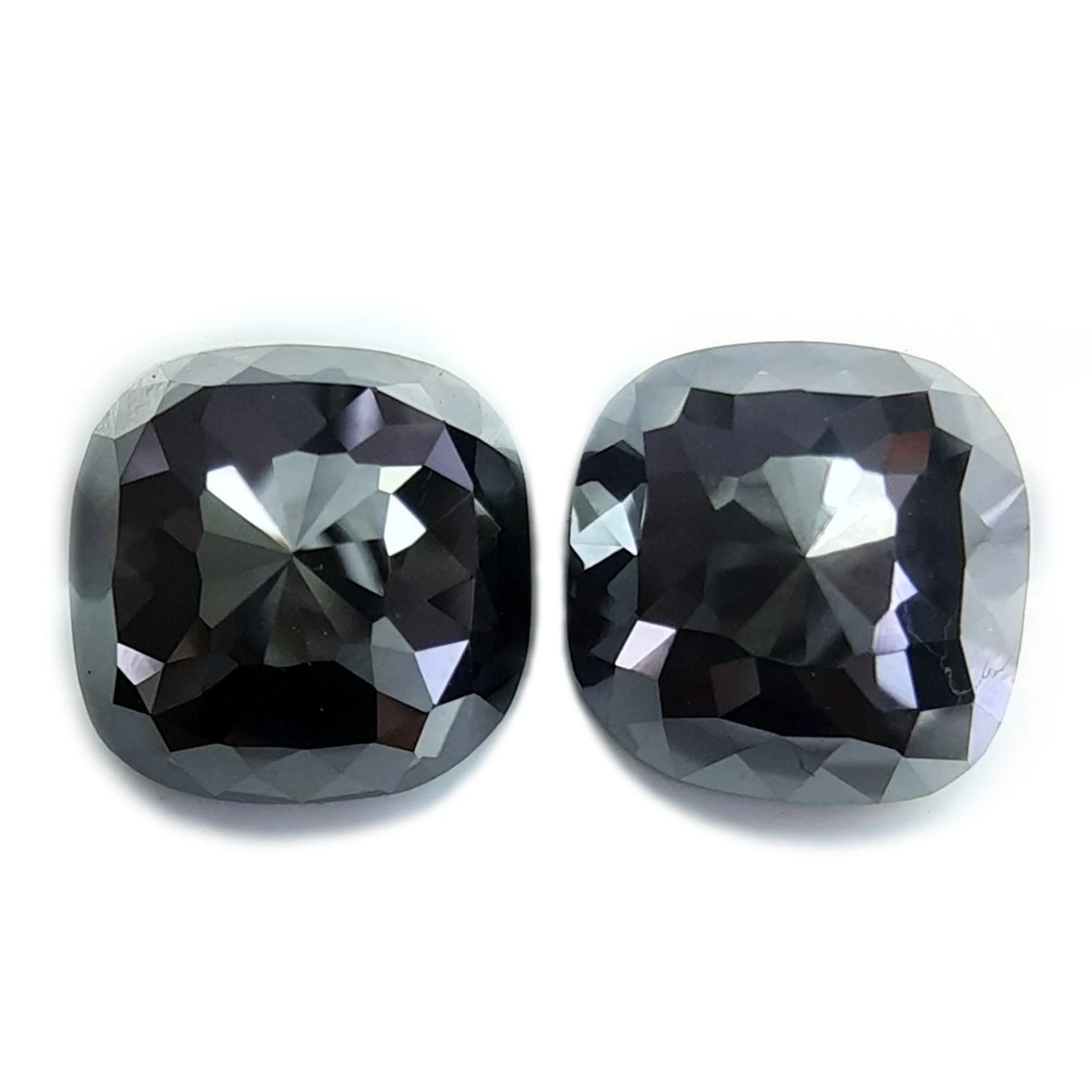 Cushion Shape Black Diamond