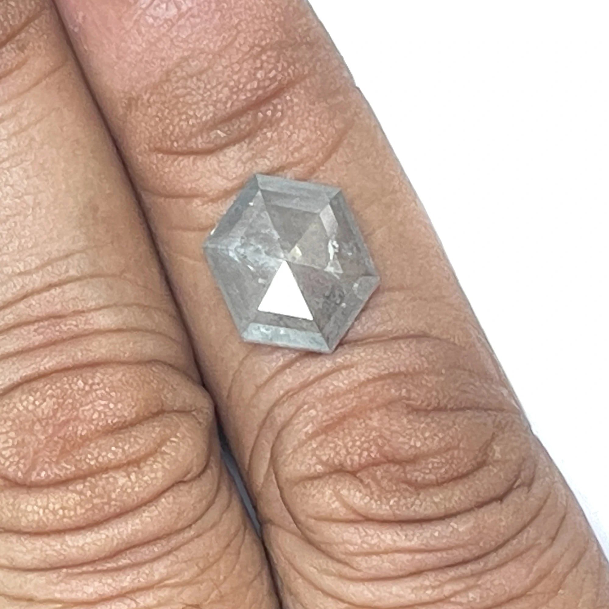 Hexagon Salt And Pepper Diamond 