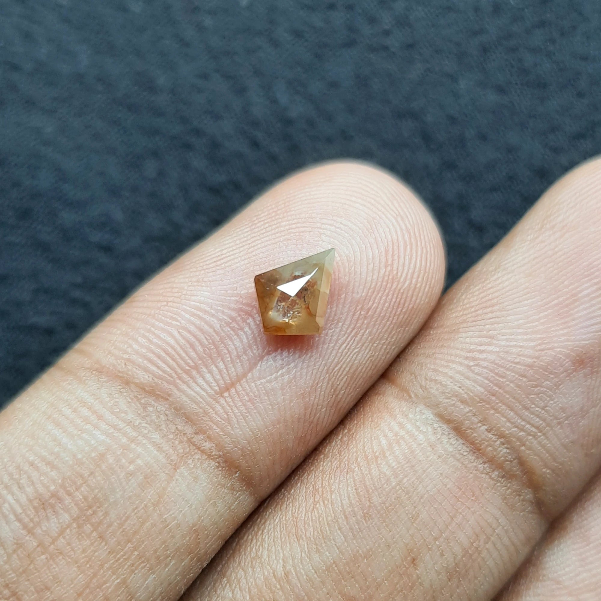 0.62 Carat Natural Kite Shape Rustic Diamond Loose