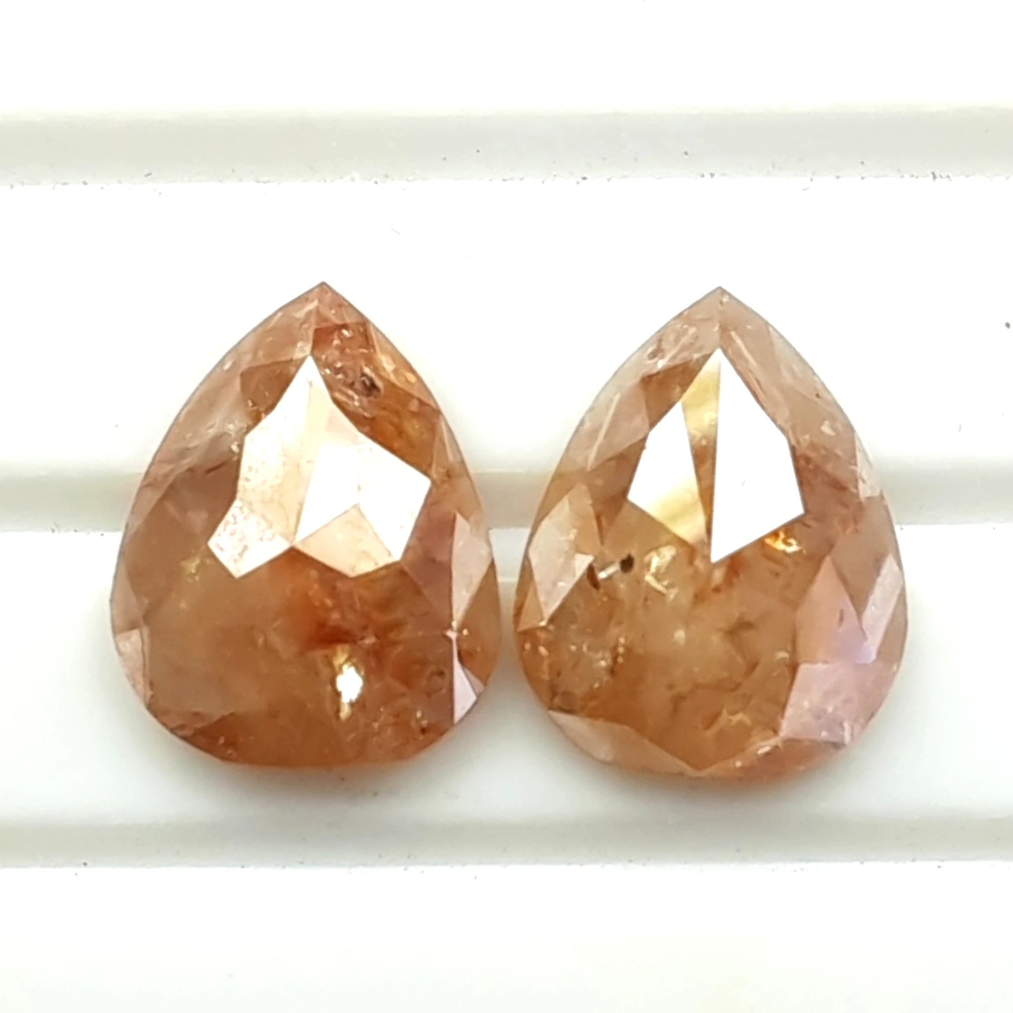Pear Shape Rustic Diamond