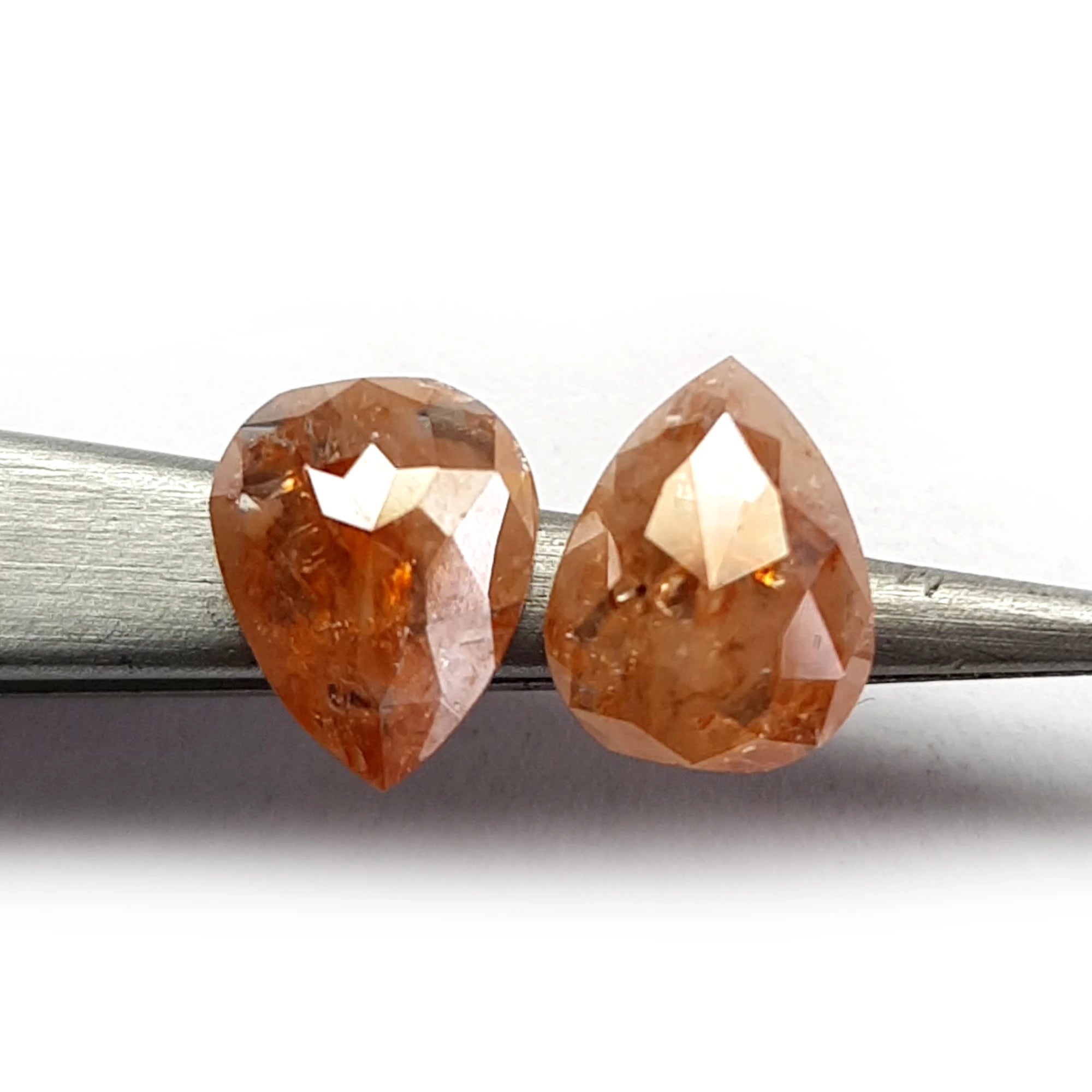 Pear Shape Rustic Diamond
