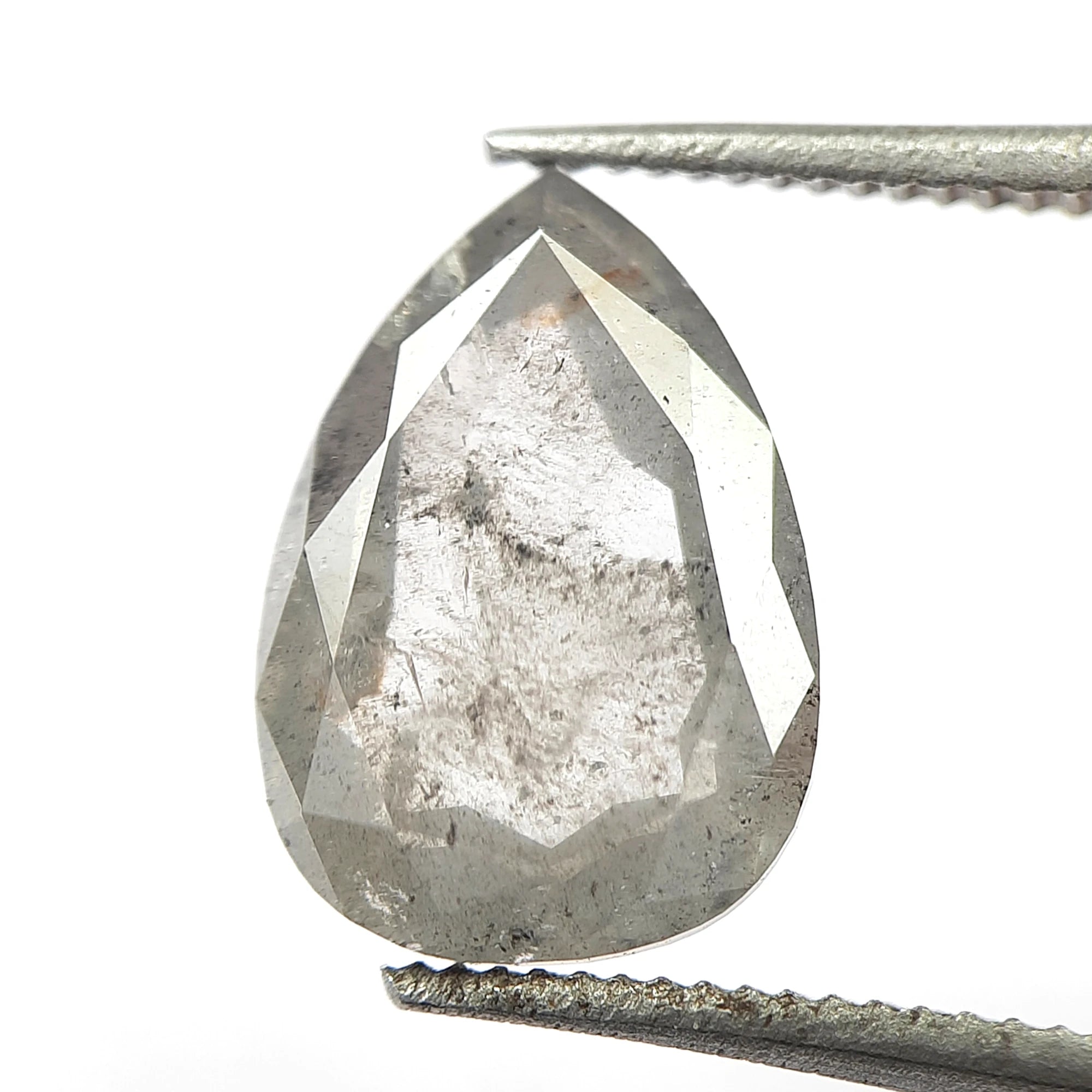 Rose Cut Pear Diamond