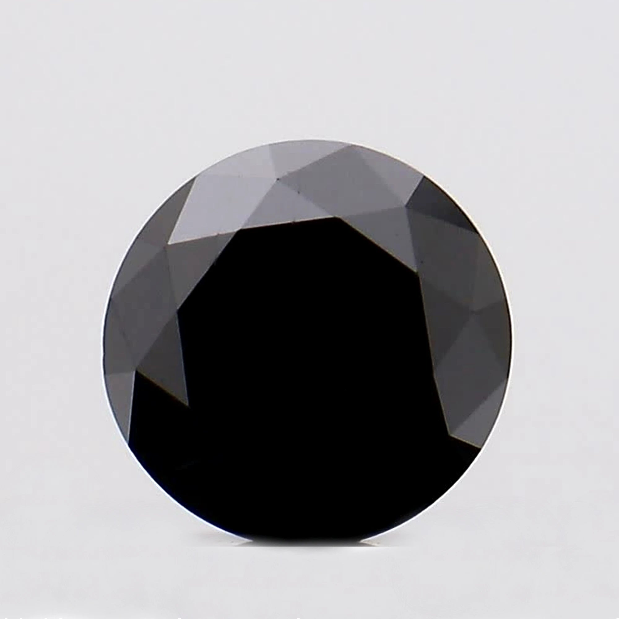 Round Cut Black Diamond