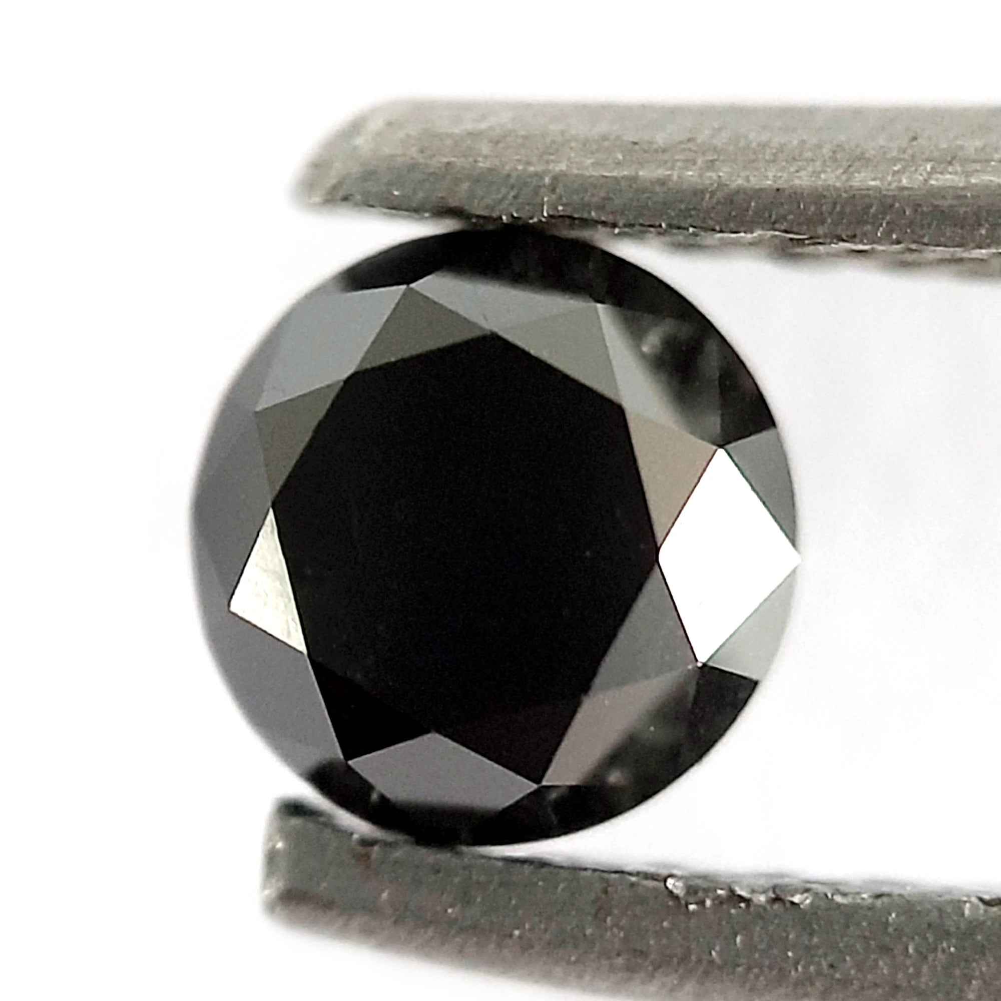 Round Brilliant Cut Black Diamond