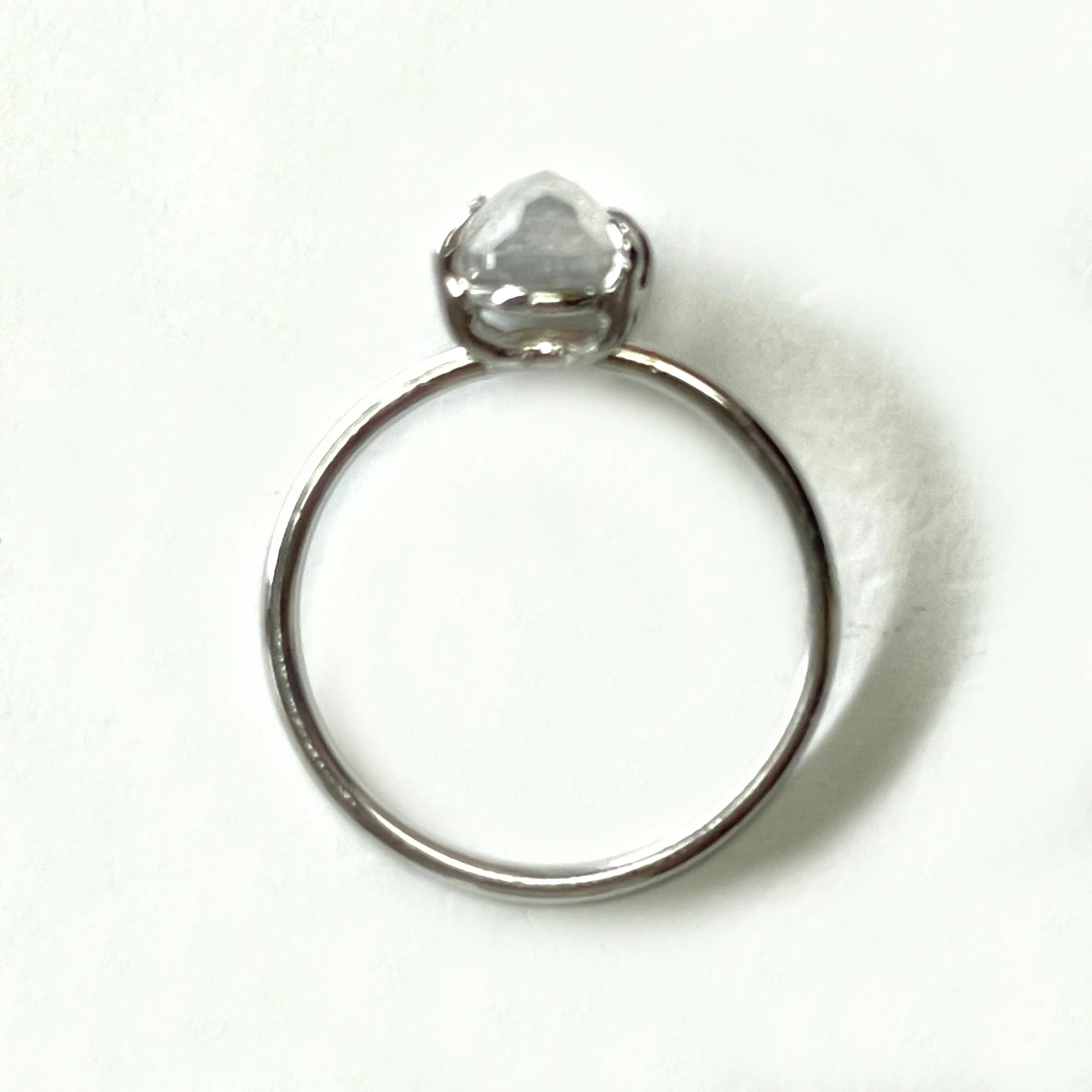 Salt And Pepper Diamond Ring 