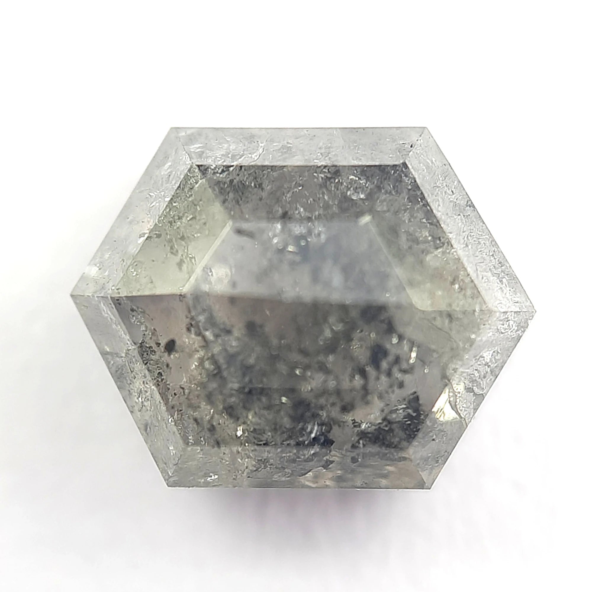 Salt And Pepper Hexagon Diamond