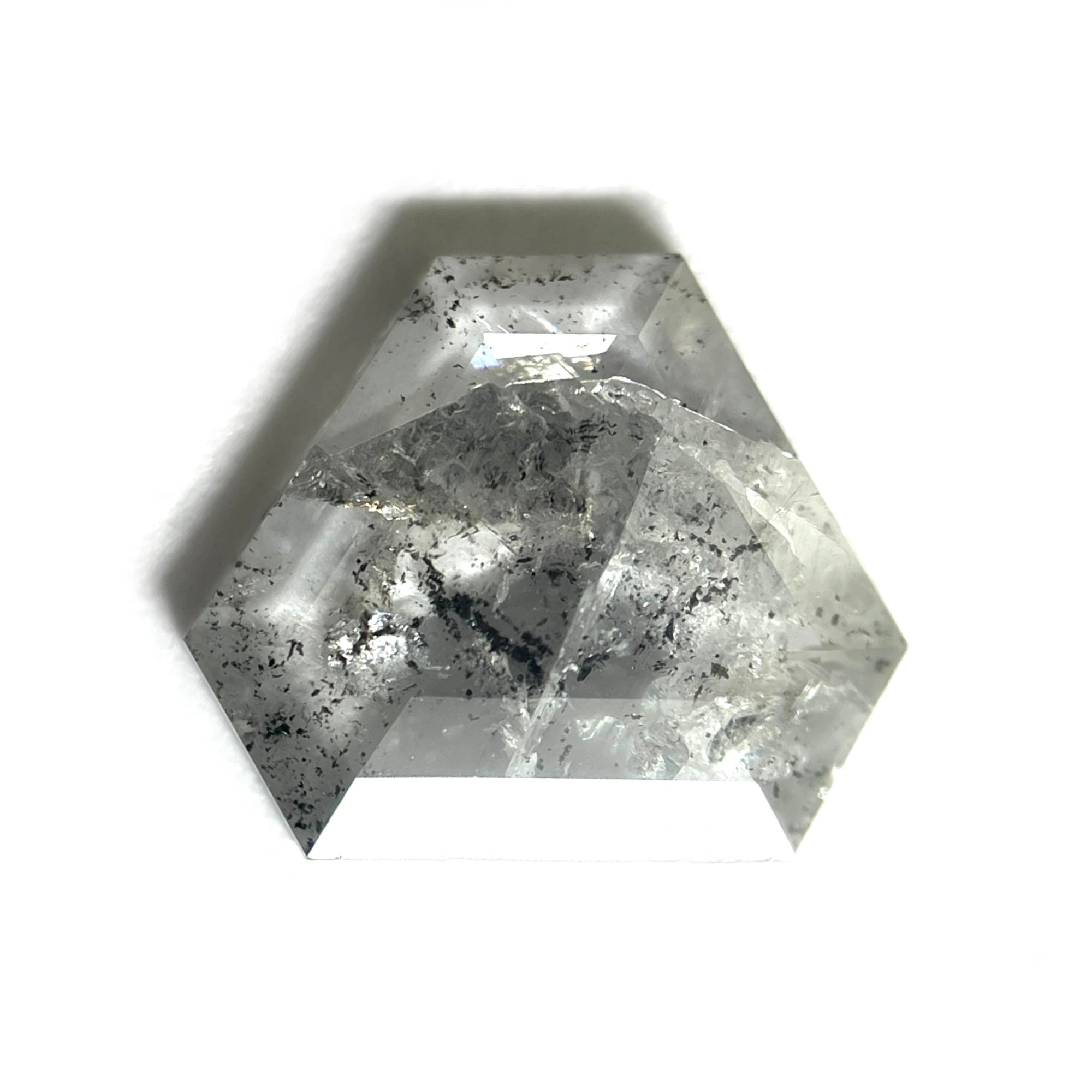 Triangle Shape Salt And Pepper Diamond 