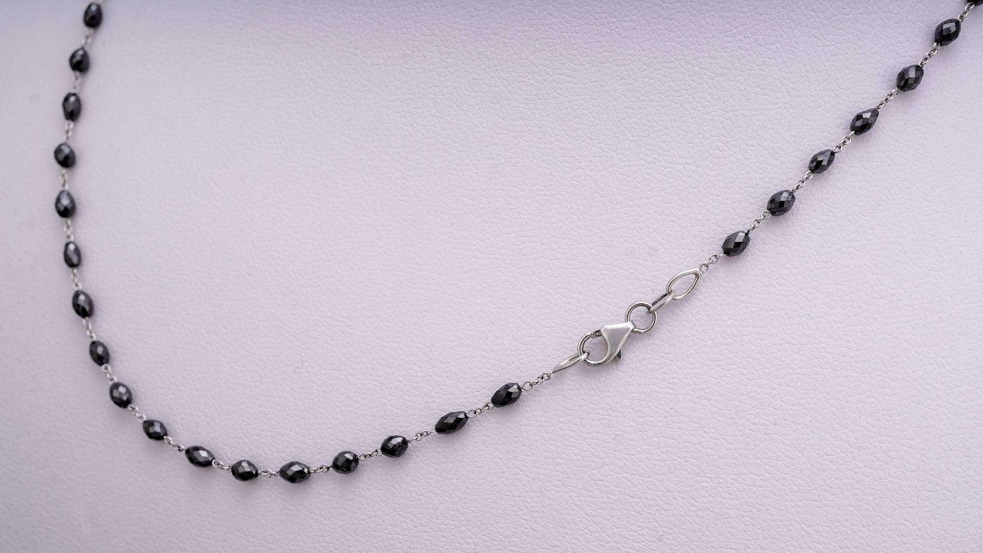 Black Diamond Necklace