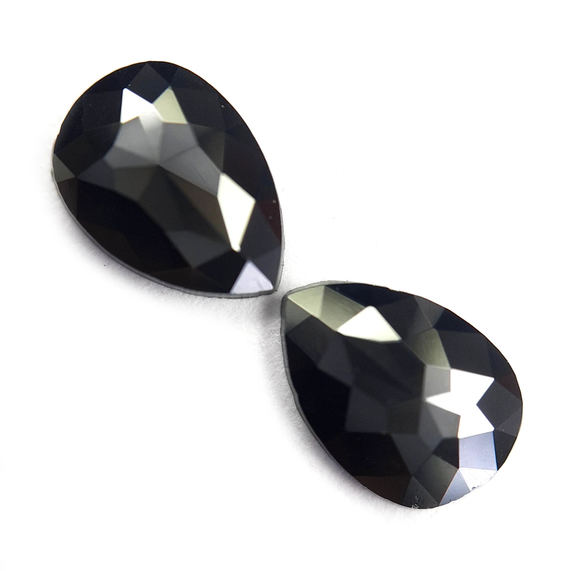 Pear Cut Black Diamond